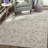 Attamore Viscose Oriental Rug in Silver-24453314