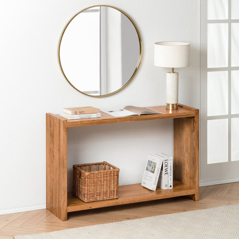 Console en bois massif 48 po Nerys