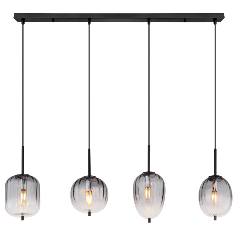 4 - Light Matte Black Pendant