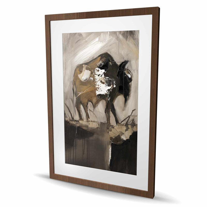 Abstract Buffalo - Bureau de vache