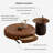 Round coffee table in ancient style