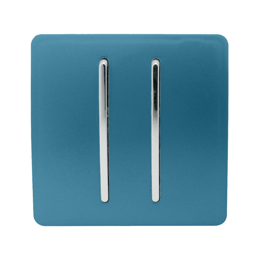 Trendi Switch 2 Gang Retractive Home Automation Switch