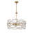 Daylie 5-Light Chandelier In Warm Brass