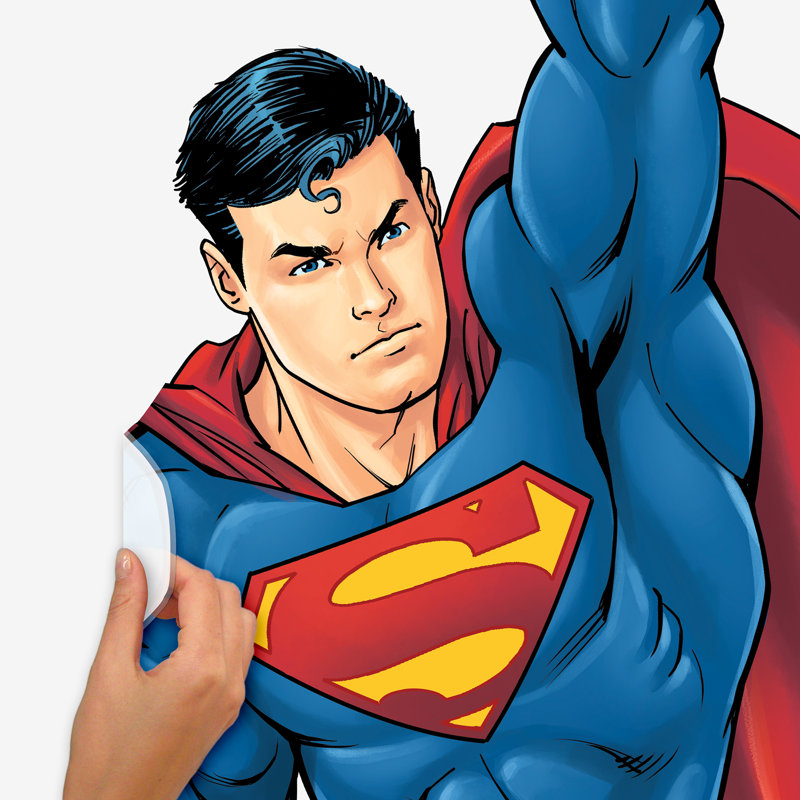 Décalcomanie murale Superman Global Hero