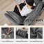 Canapé modulaire rembourré en chenille avec repose-pieds Chenille-951912476-963855008