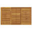 Solid Wood Top Metal Base Dining Table-703112650