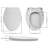 Round Toilet Seat and Lid