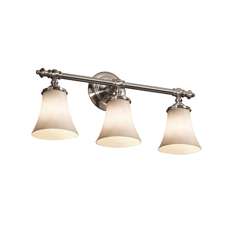 Éclairage pour meuble-lavabo 3 lumières Arkham, Tissu toile Sunbrella®
