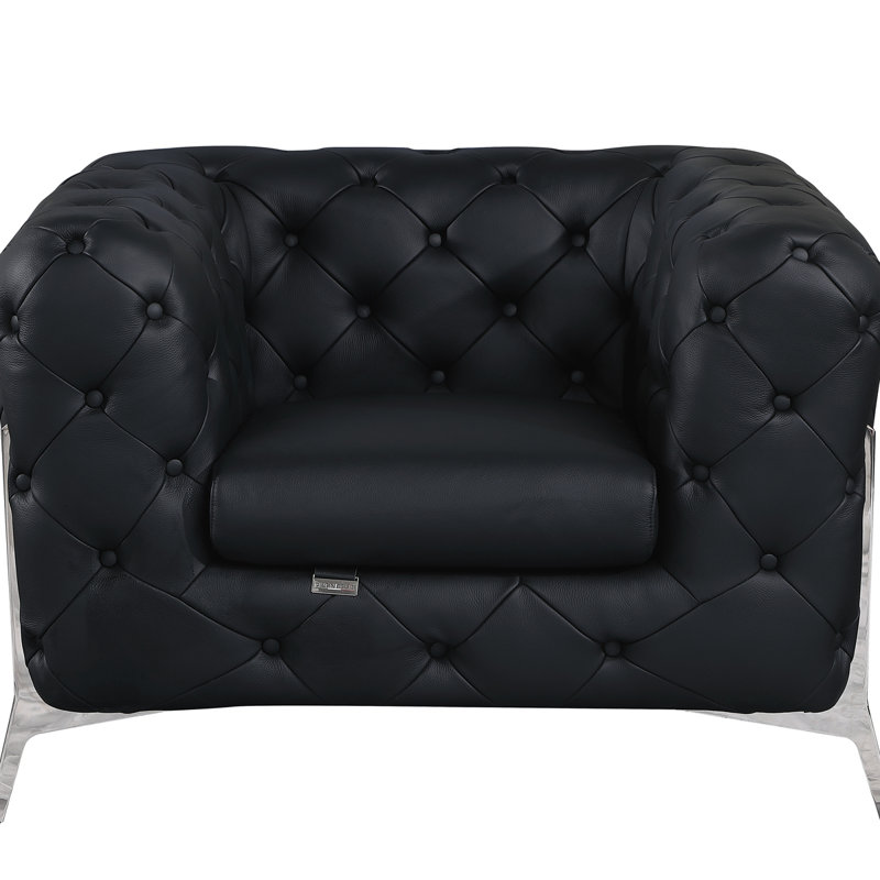  Fauteuil d'angle en similicuir Fauteuil d'appoint Fauteuil confortable, Similicuir noir