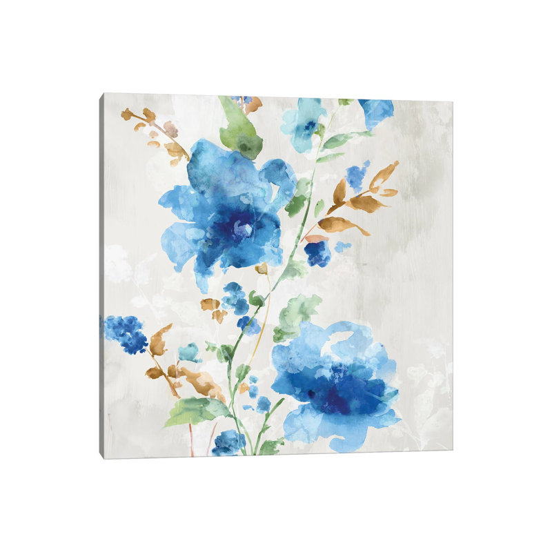 Breath Of The Spring I by Eva Watts - Wrapped Canvas Painting, 30.48 cm H x 30.48 cm W