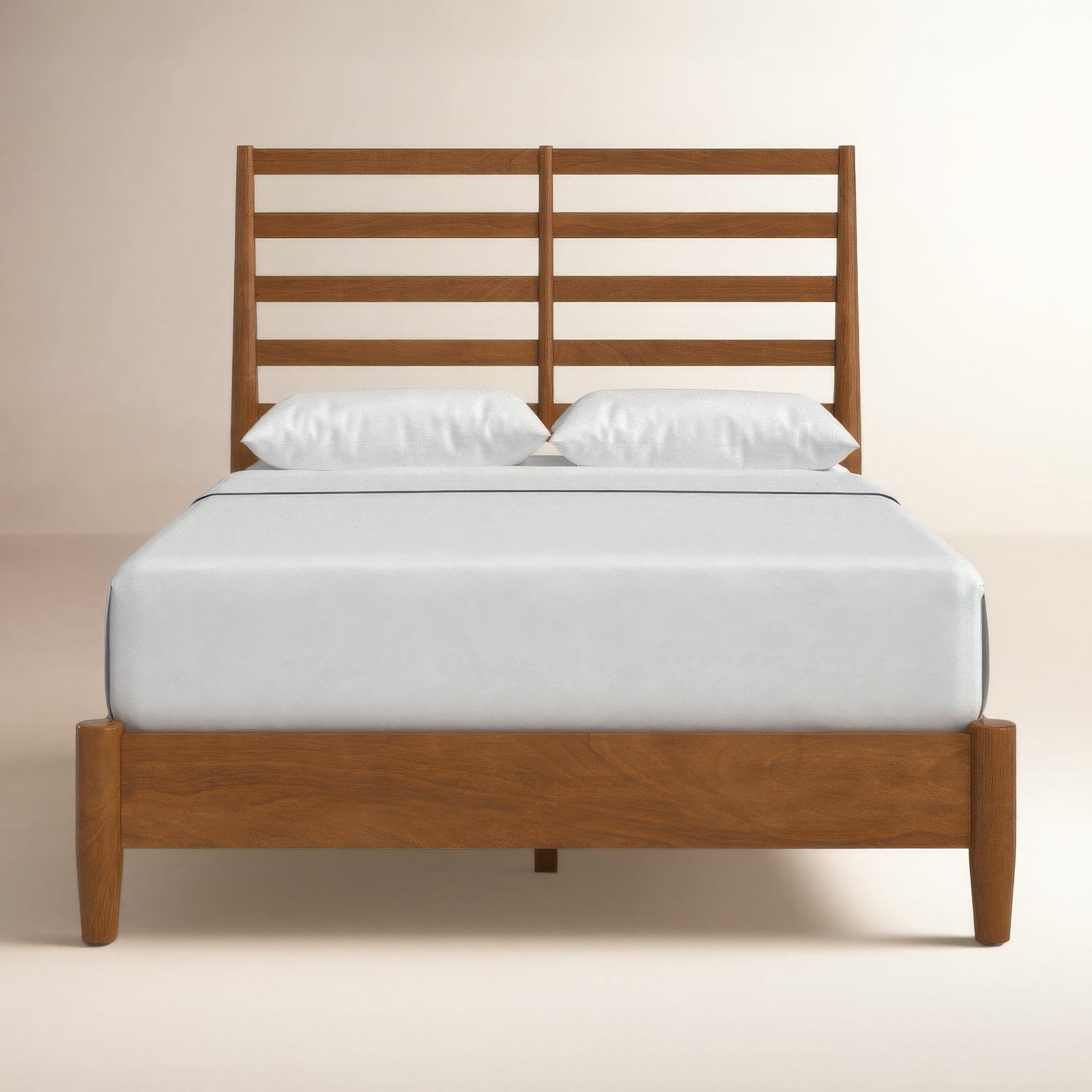 Williams Slatted Bed, Full, Chestnut
