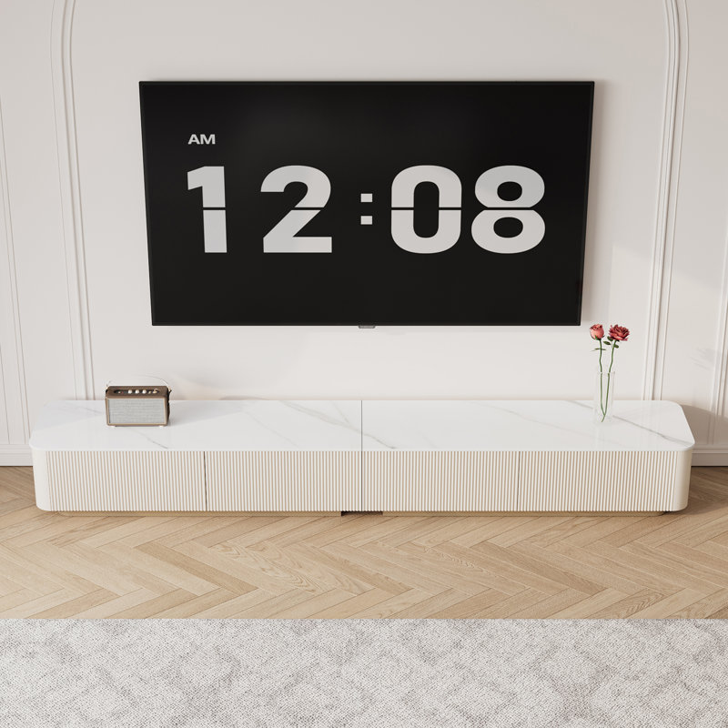 Meuble télé Composable, H 13,78 po x L 94,5 po x l 15,75 po