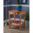 Solid Beech Wood Printer And End Table With Drawer And Lower Shelf, Classic Design For Home Or Office