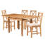 4 - Person Solid Oak Dining Set