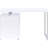 Modern White Office Desk With Ample Storage And A Chic Workspace Appearance Rectangular 3 Stylish Practical Design