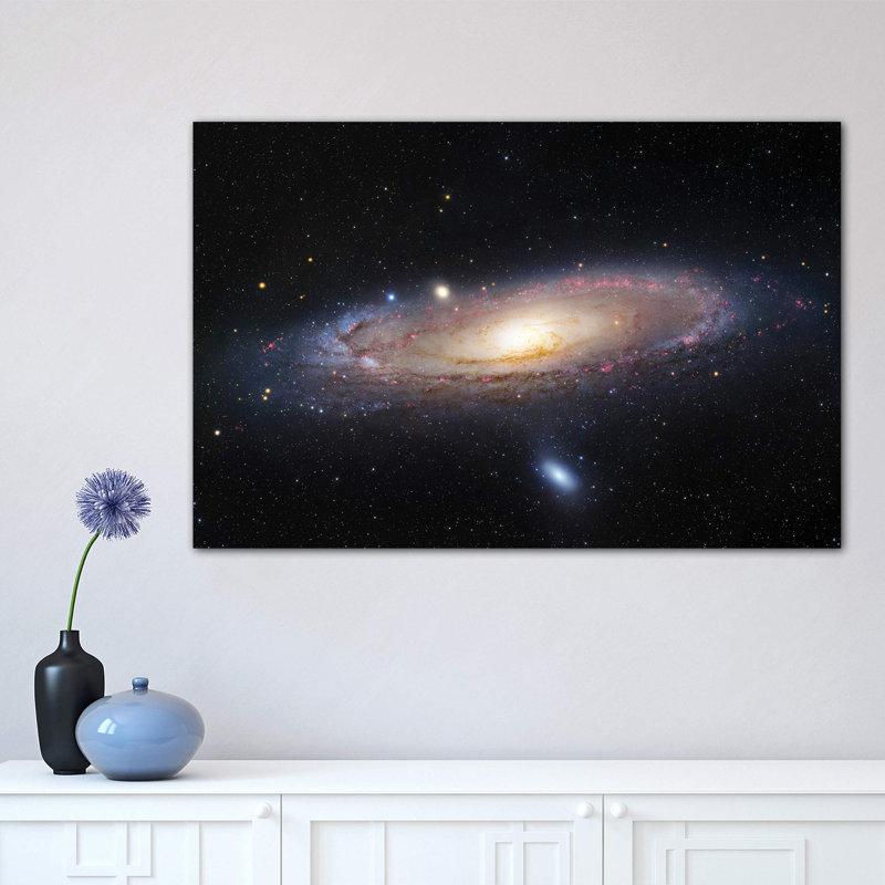 M31, Andromeda Galaxy III by Robert Gendler - Wrapped Canvas Print, 66.04 cm H x 45.72 cm W x 3.175 cm D