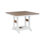 Table de salle à manger à hauteur de comptoir carré de 44 po Berlin