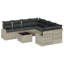 124cm Wide Patio Sofa with Cushions