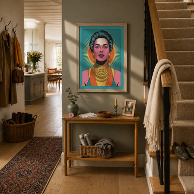 Radiant Gaze Pop Art - Print