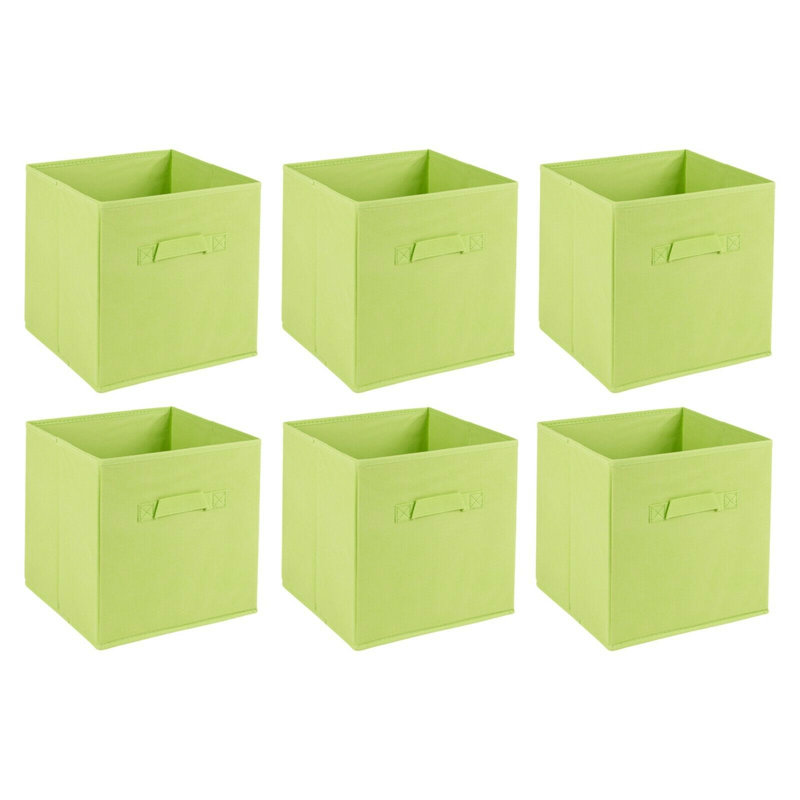 Rebrilliant Fabric Box, Green