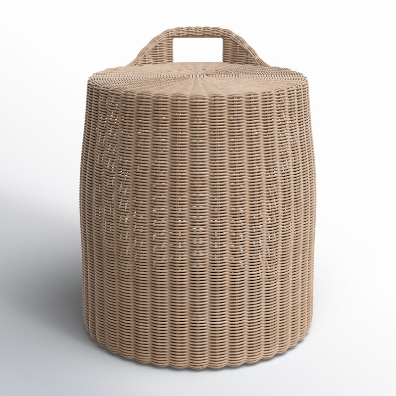 Chatham Outdoor Ottoman, Natural