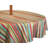 Dominik Striped Polyester Round Tablecloth-1885855649