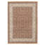 Hand Knotted Wool Oriental Area Rug in Red And Ivory