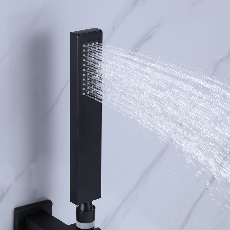1 Handle Wall Waterfall Faucet with Diverter