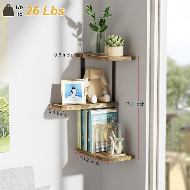 MDF Corner Shelf