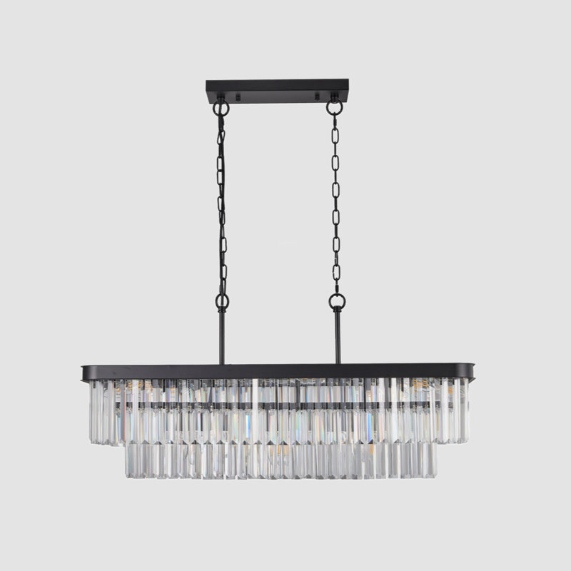 Tiered Ceiling Light, Black