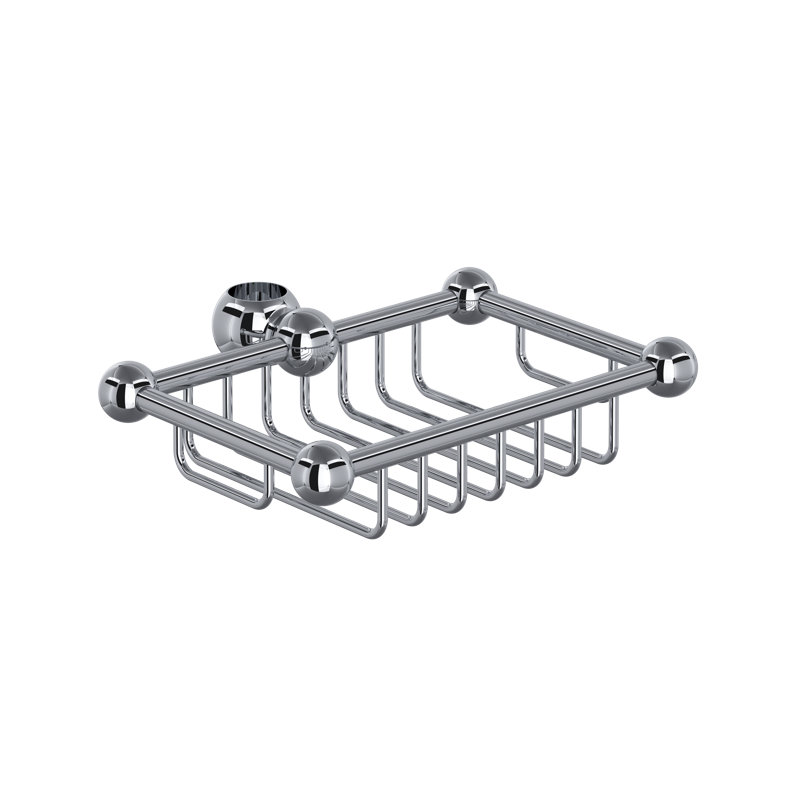 Soap Dish for Slide Bar, Polished Chrome
