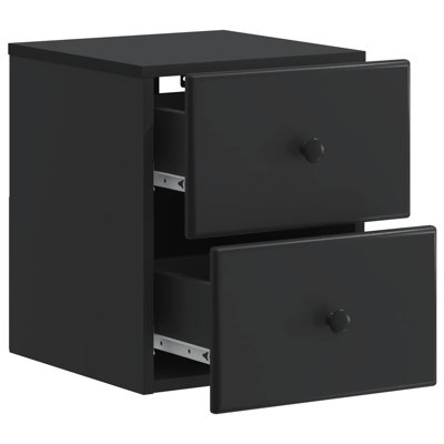 34.5cm W Manufactured Wood Bedside Table