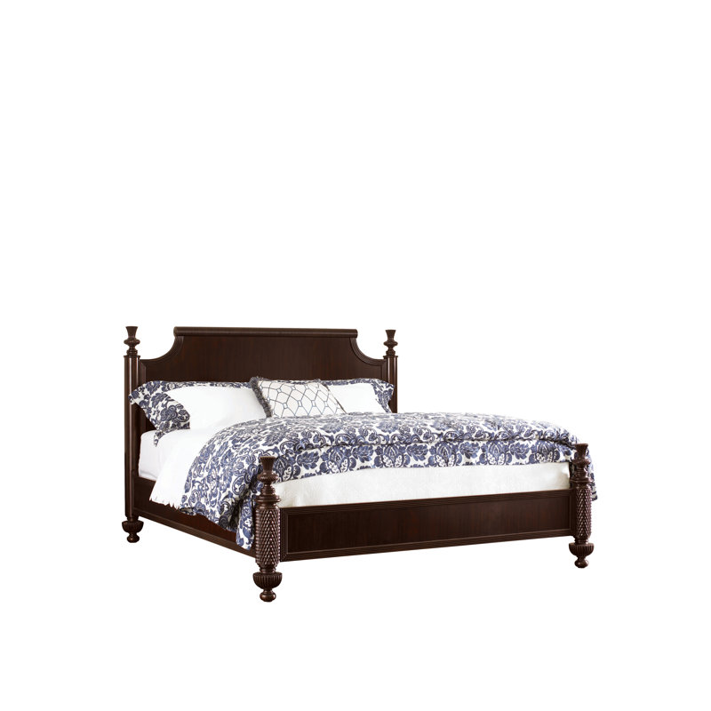 Ensemble de chambre à coucher en bois massif 3 pièces Royal Kahala, Très grand