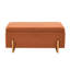 Repose-pieds de rangement moderne avec couvercle relevable et pieds en bois massif Modern-124245024