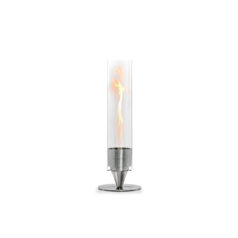 Boyde Bio-Ethanol Outdoor Tabletop Fireplace, 53cm H x 19cm W x 19cm D