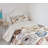 Seashells Coastal Polyester Coverlet