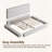 Haden Boucle Platform Bed Frame-1892931684