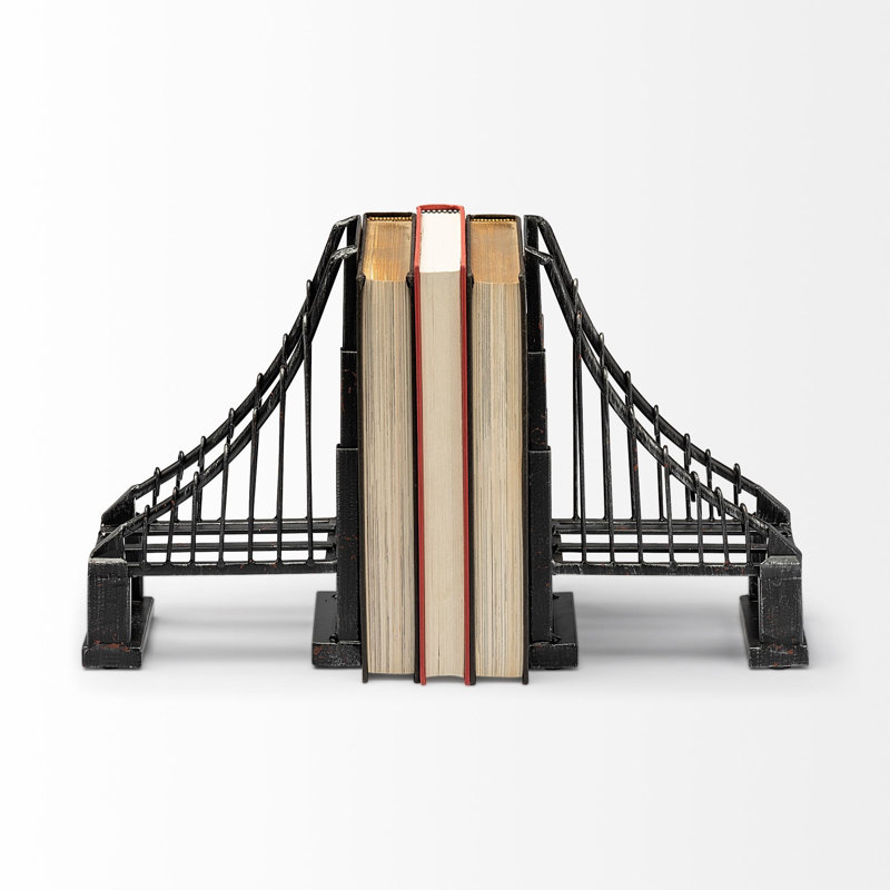 Ornate Traditional Metal Bookends