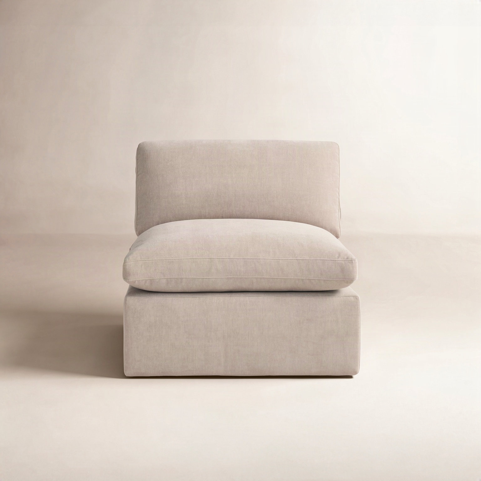 Siegler Slipper Chair, Beige