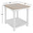 Lana Rect Spindle End Table