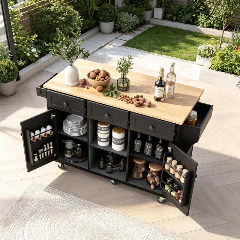Îlot de cuisine, Black