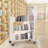 49.2'' H Book Cart with Wheels-100093468-100093467