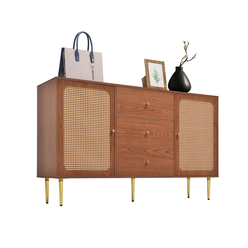 Iron 2 Doors 3 Drawers Sideboard