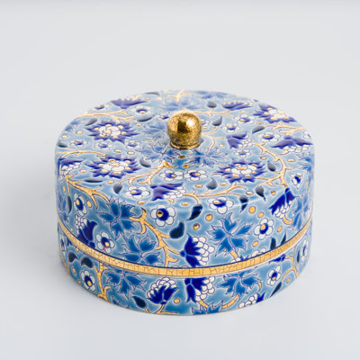 Handmade Earthenware Hat Box