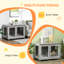 Furniture Style Crate with 2 Doors