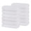 Ensemble de serviettes en rayonne de bambou et en coton mélangé hypoallergénique