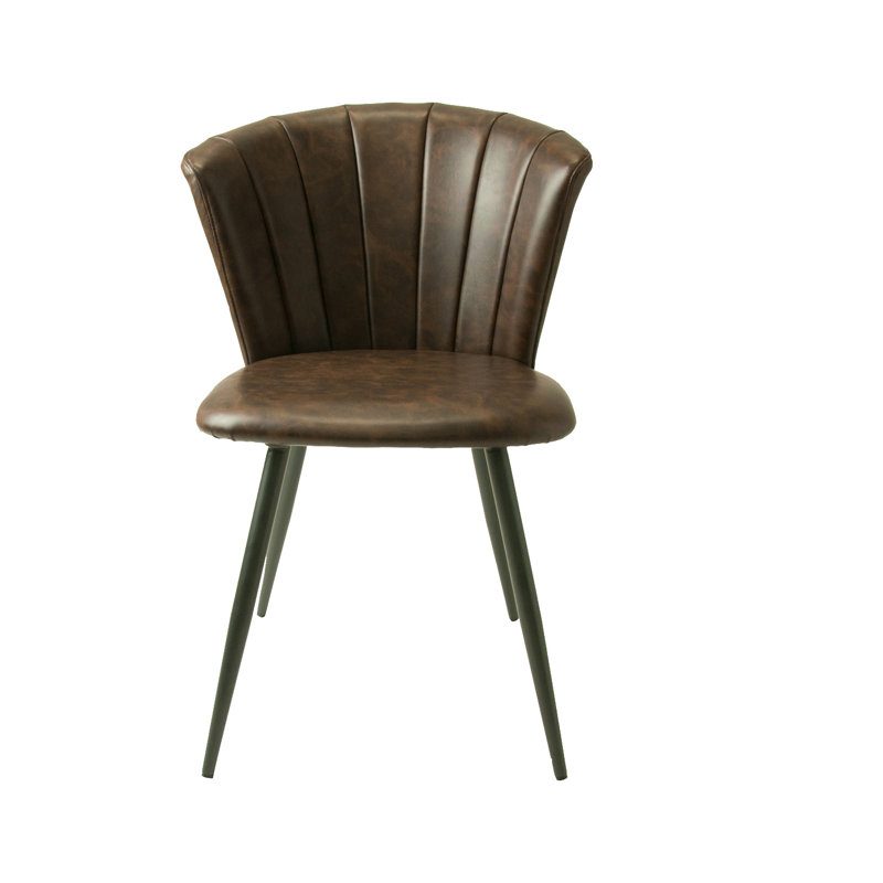 Cowen 48cm H Upholstered Dining Chair, Brown