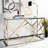 Namiko 55.10'' Glass Top Console Table-111988870