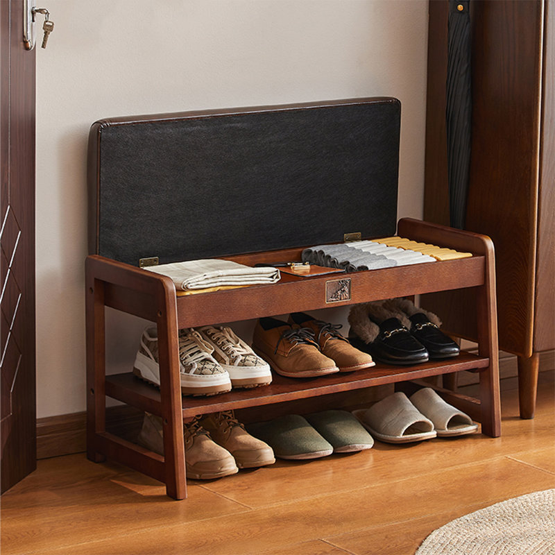 Banc à langer à siège souple Modern Minimalist, H 16,93 po x l 31,5 po x P 13,39 po