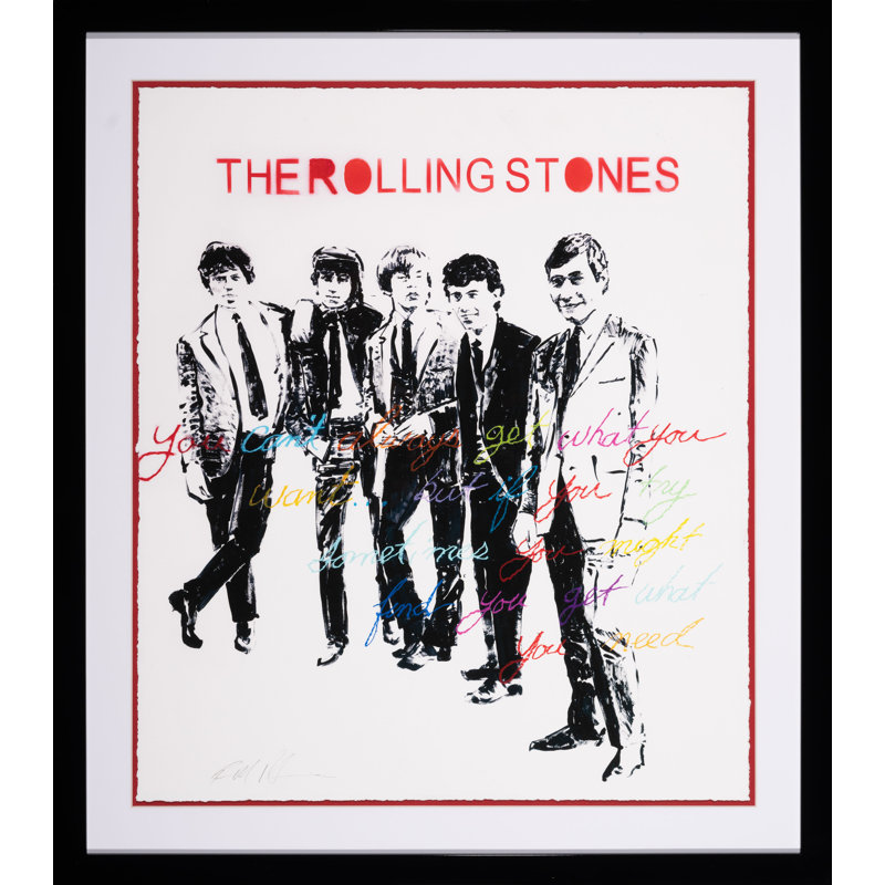 Rolling Stones Print by Robert Robinson